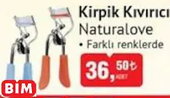 NATURALOVE  KİRPİK KIVIRICI